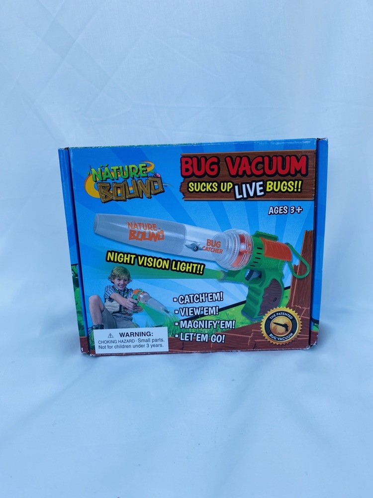 Nature Bound Bug Vacuum w Night Vision Light & Bonus Magnifying Bug Viewer NIP
