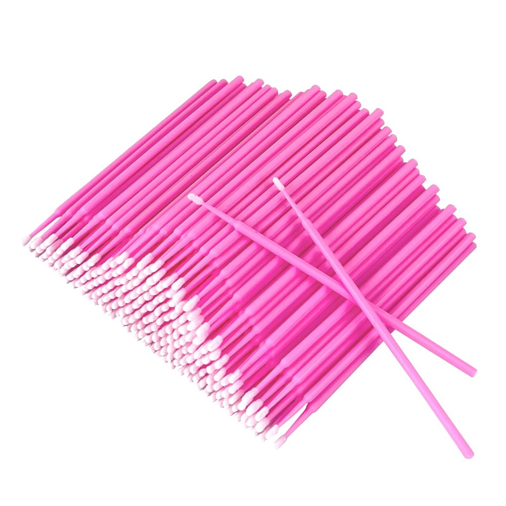 Micro Brushes, Microswabs For Eyelash Extensions & Makeup, Lint Free Lip Micr...