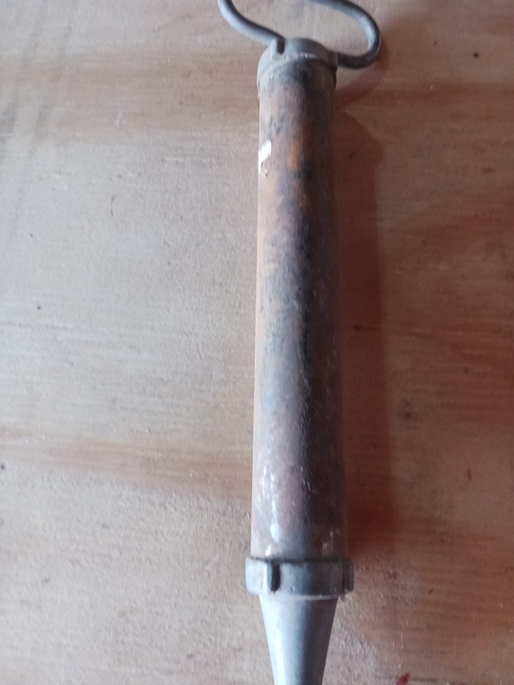 vintage grease gun