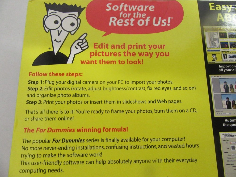 Resumes & Cover Letters for Dummies CD ROM 144 page reference guide new Big Box