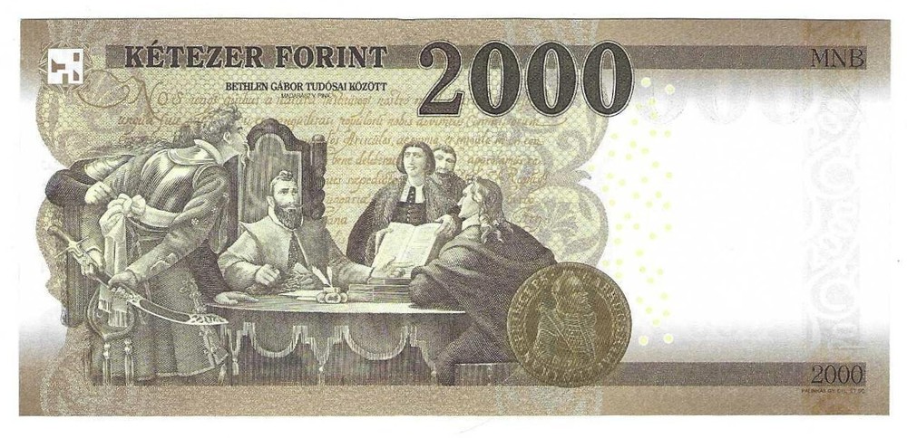 2016 Hungary 2000 Forint P204a UNC