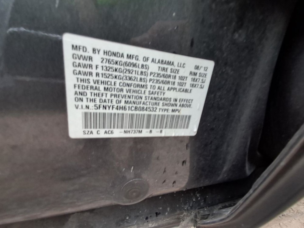 Engine ECM Electronic Module Engine Control AWD Fits 12 PILOT 2638675