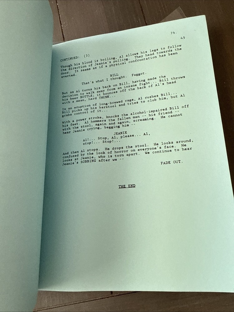 ER TV Show Script Ep. Good Touch Bad Touch Second Draft 8/1997 George Clooney