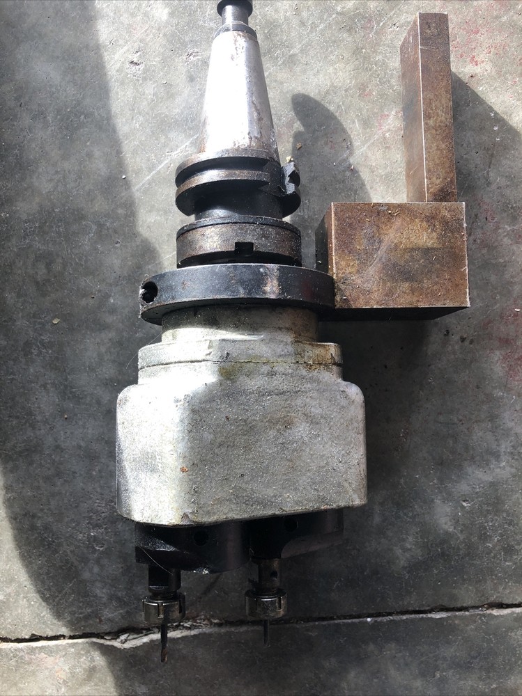 Big JK - 40 Taper Adjustable 2 Spindle Drilling Unit