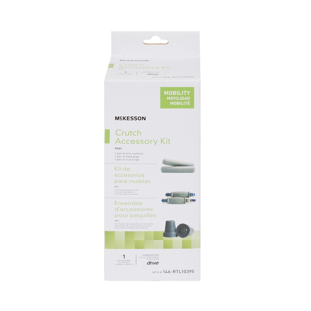 McKesson Crutch Accessory Kit For use with McKesson Universal Quick-Adjust