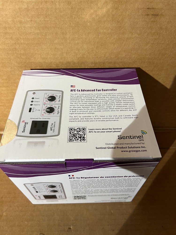 Sentinel GPS AFC-1a Advanced Fan Controller Brand New