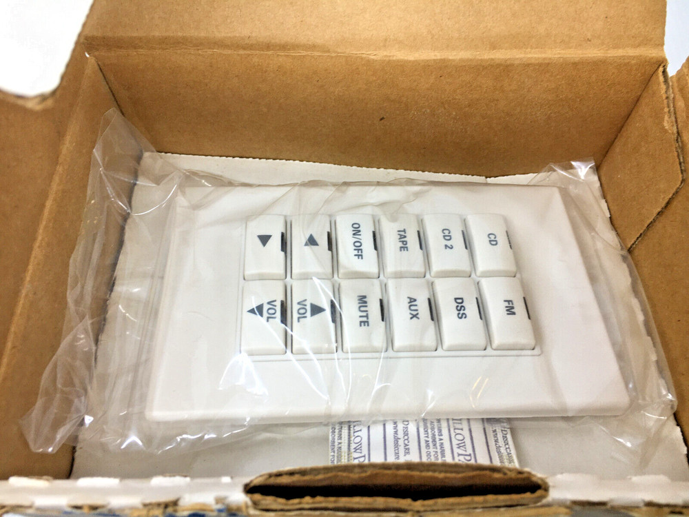 Crestron CNX-BF12W Designer Function Keypad