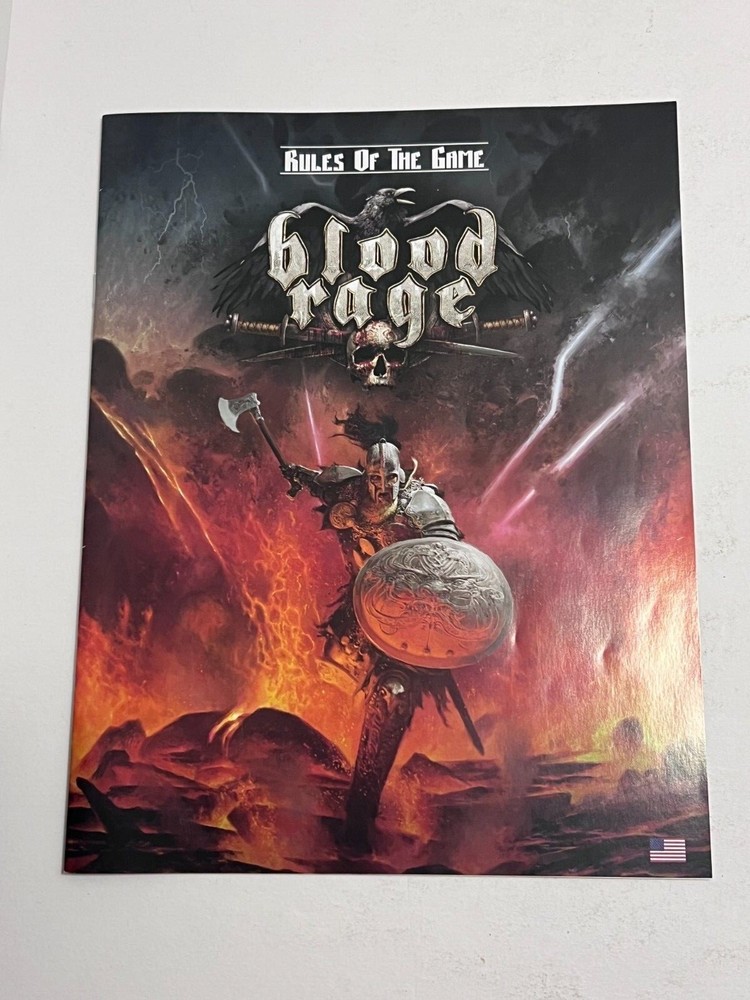 Blood Rage Board Game CMON 2015 REPLACEMENT COMPONENTS - Choose What You Need!
