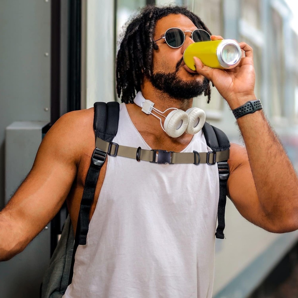 Durable Backpack Sternum Strap with Quick Release Buckle for Outdoor Adventures