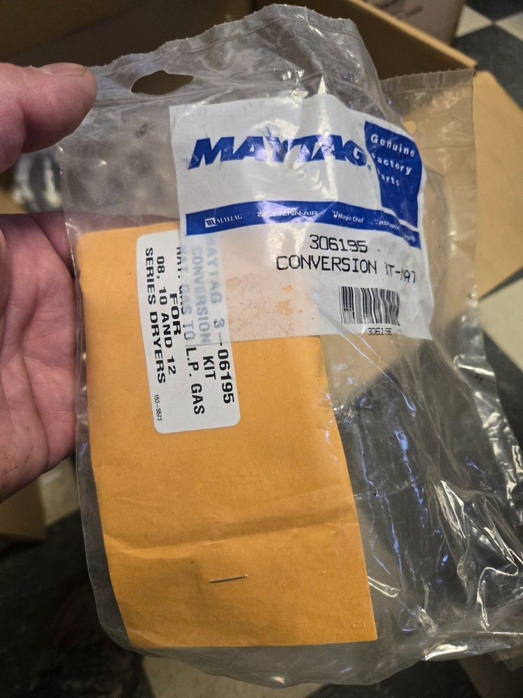 Genuine OEM Maytag 306195 LP Conversion Kit