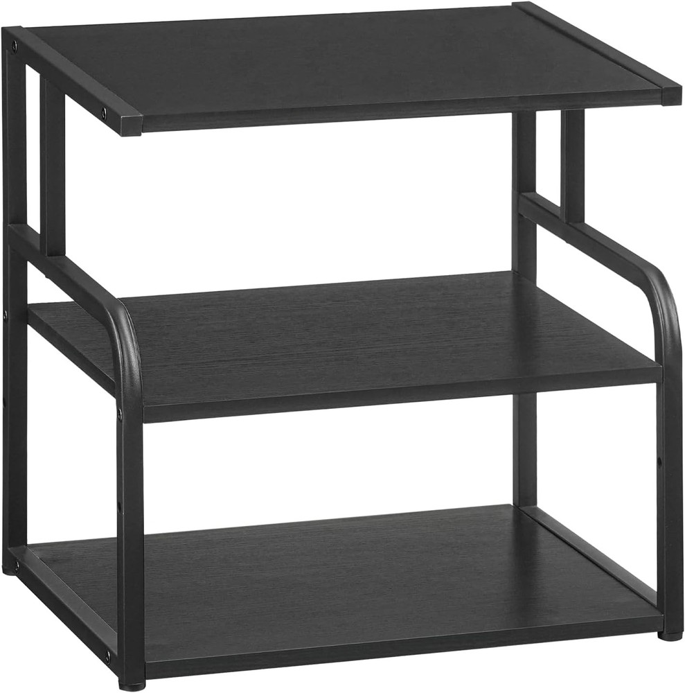 Printer Stand 3-Tier Desktop Printer Table Under Desk Printer Storage Office
