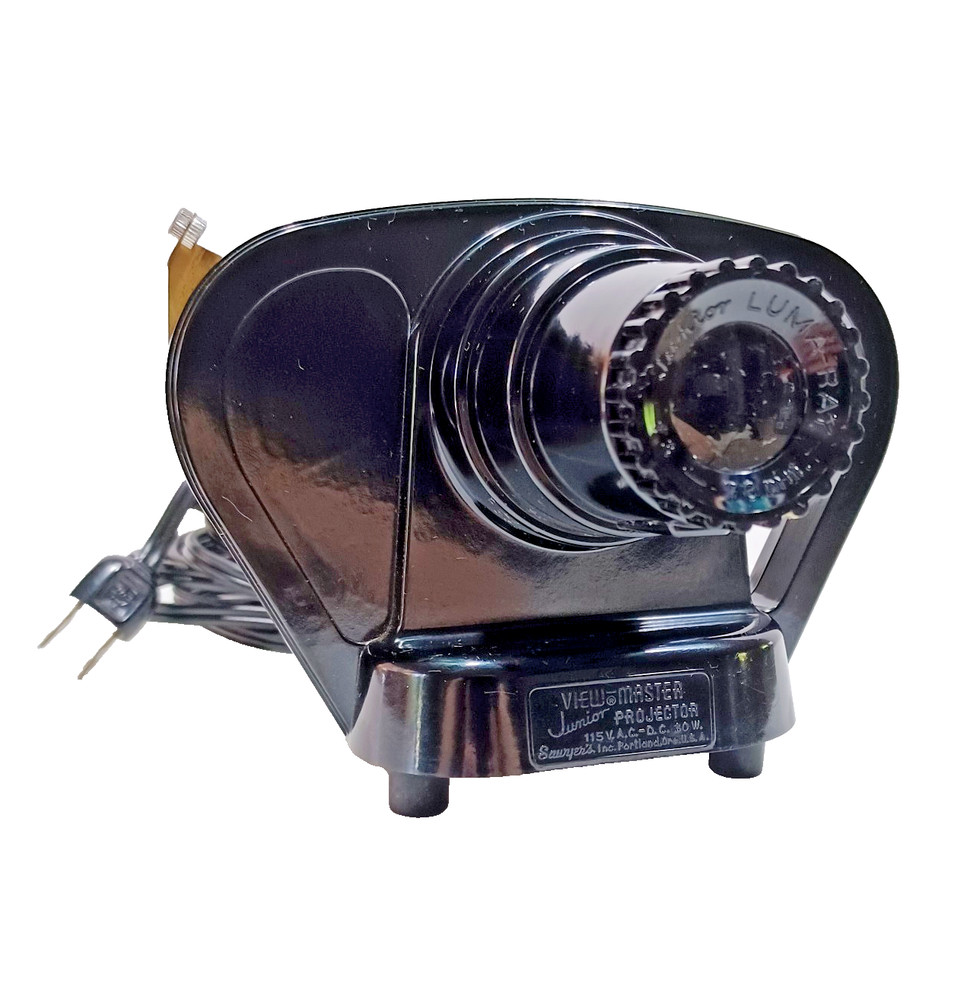 1950’s VIEW-MASTER Junior PROJECTOR Junior LUMA-RAY w/original Box Tested