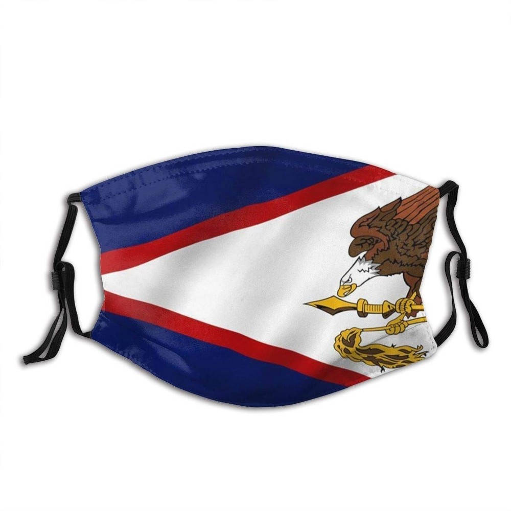 American Samoa Flag 2PC Face Mask