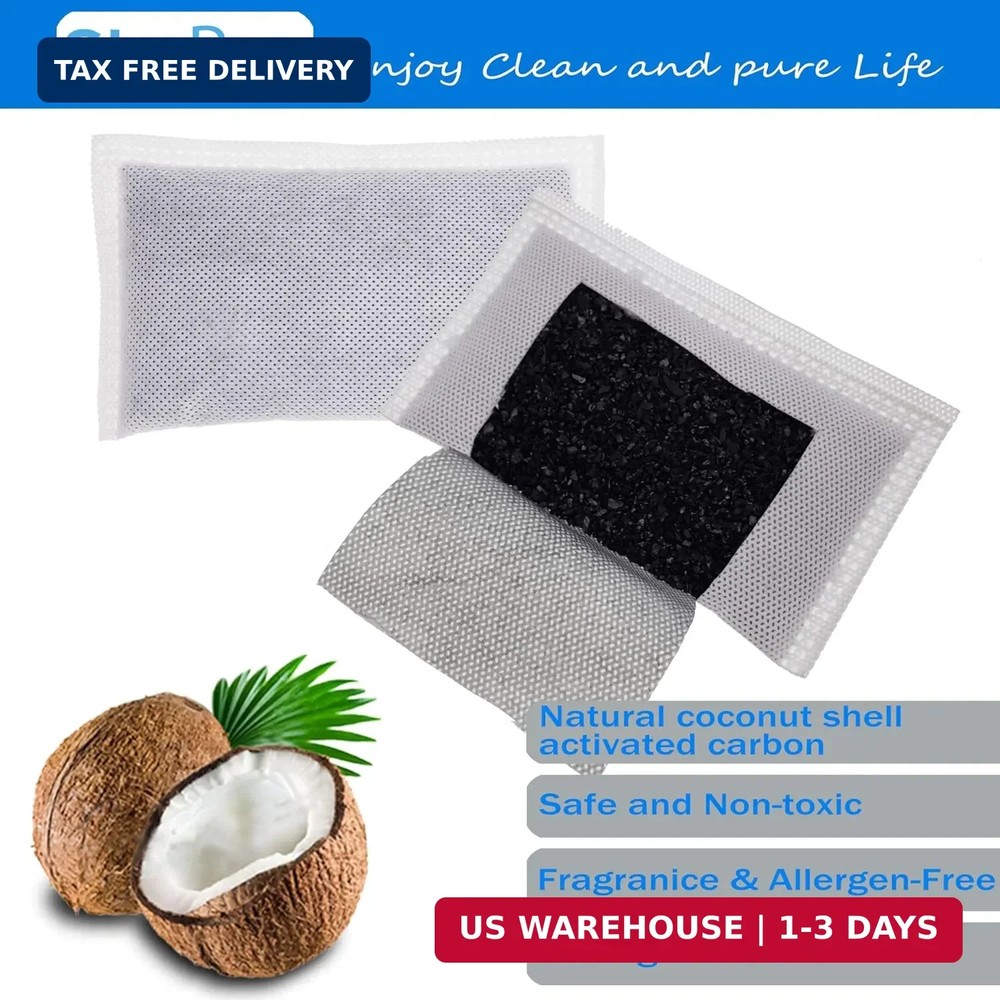 Activated Charcoal Odor Absorbing Filter Refill Deodorizer Compatible with iTouc