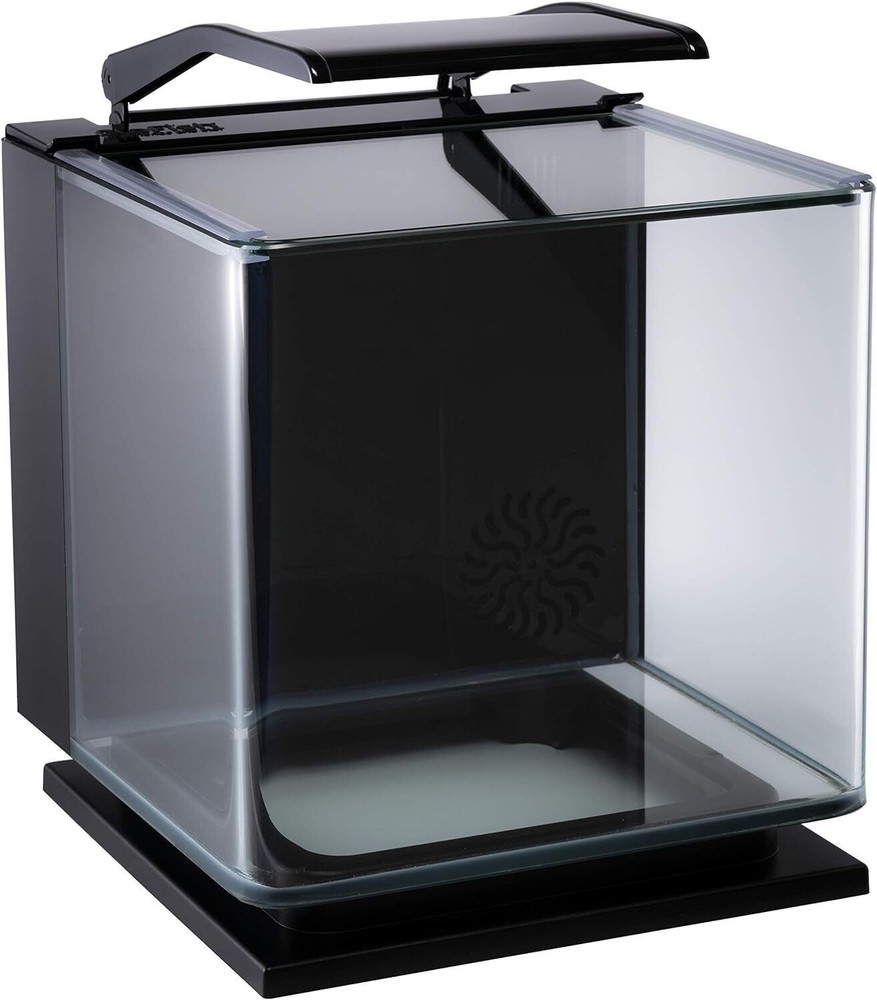 3 Gallons Betta Shadowbox Aquarium Kit w/ LED Lighting System Tabletop Display