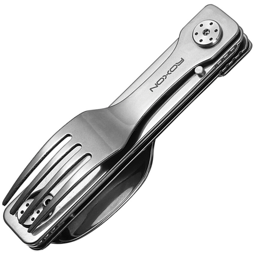 New ROXON 3 in 1 Camping Utensil Set C1S