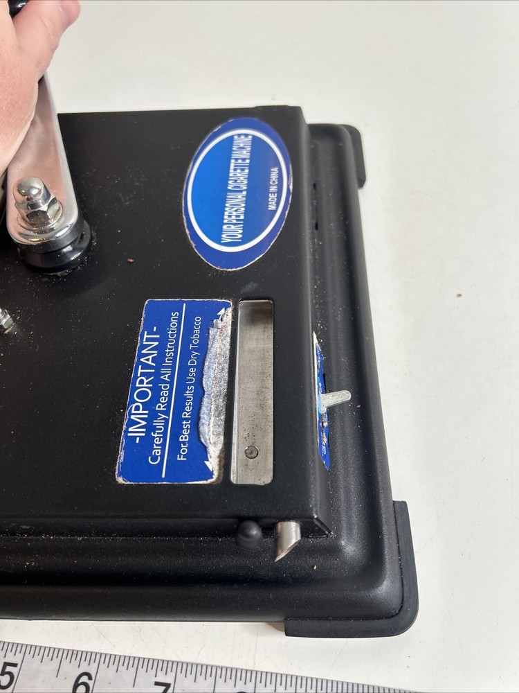 Cigarette Rolling Machine Manual