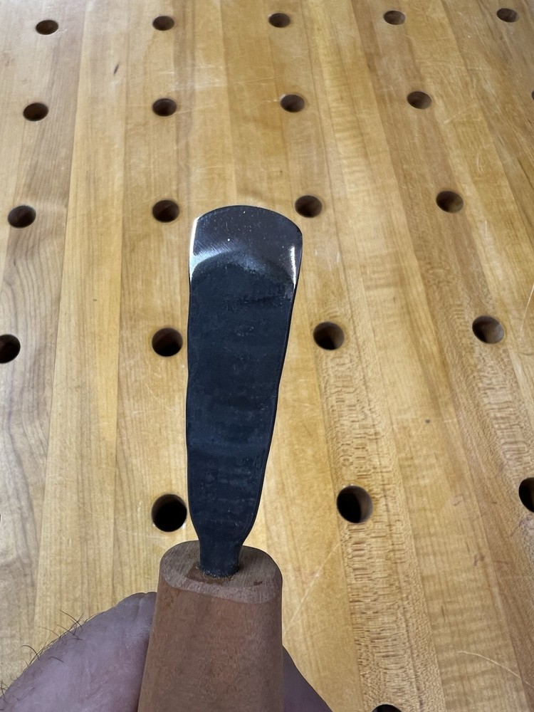 North Bay Forge Straight Fishtail Bullnose Chisel