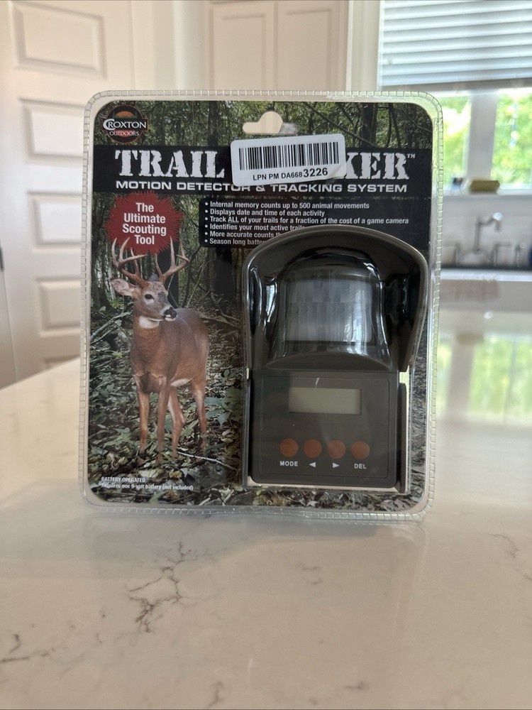 Croxton Outdoors Trail Tracker Motion Detector and Tracking System