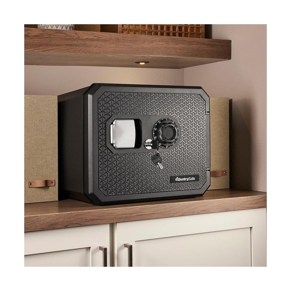 Fireproof and Home Large Office SentrySafe or Waterproof wit... Safe Shelf Safe,