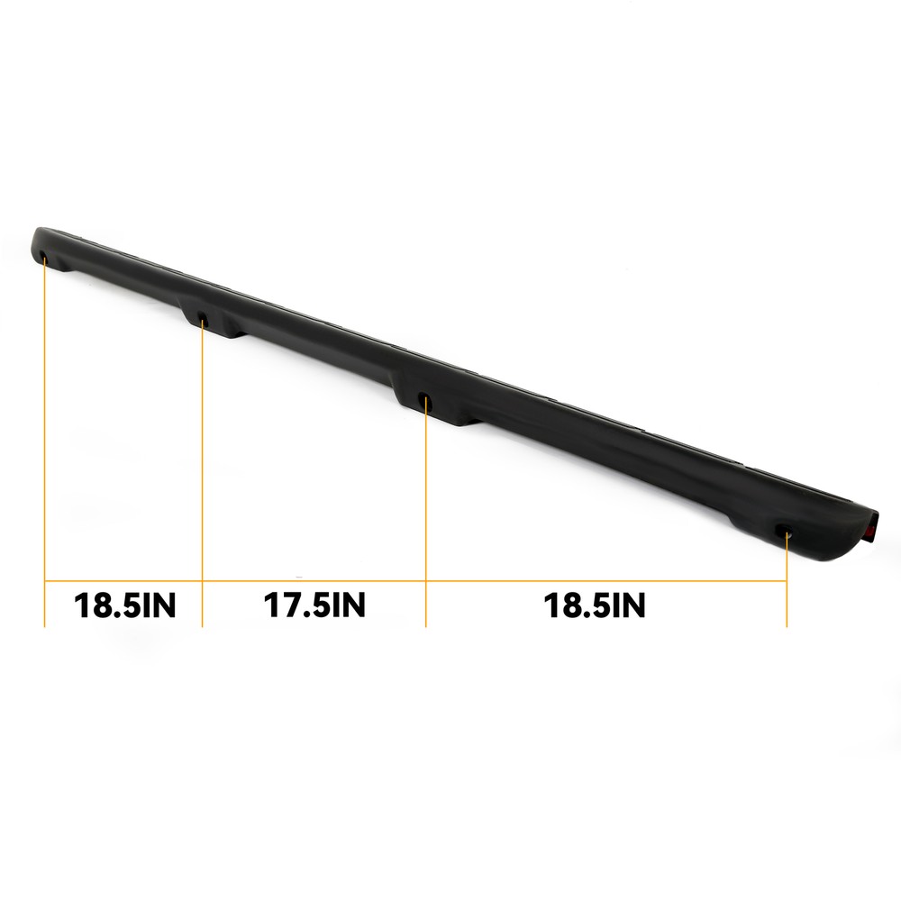 Tailgate Spoiler Cap Molding Top Protector Fit For 99-07 Silverado Sierra