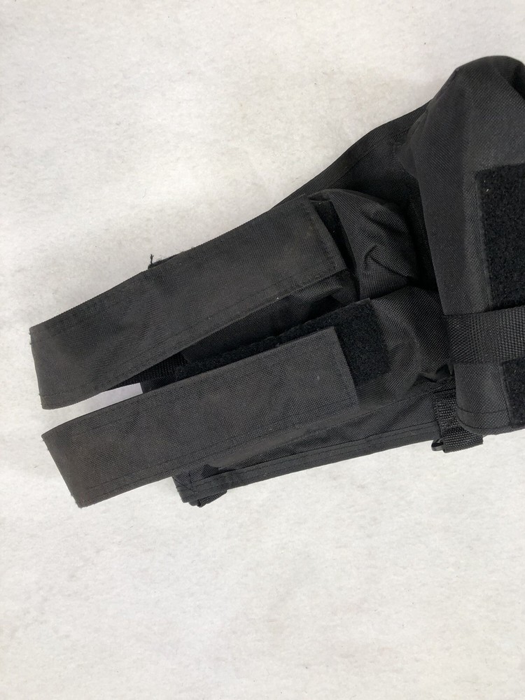 Java Paintball 5 Pod Tank Pouch Pack Holder Black Harness Adjustable Belt