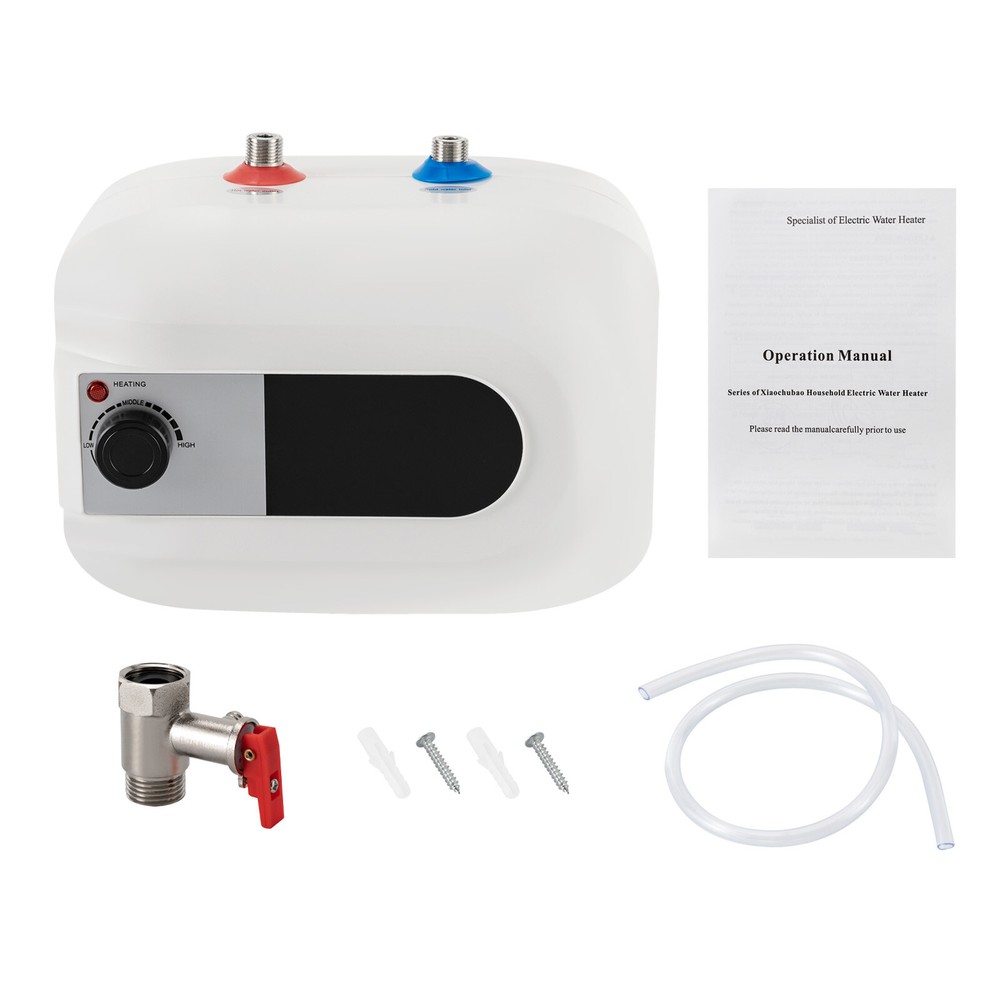 Electric Water Heater Kitchen Instant Hot Water Heater Mini-tank Heater 110v