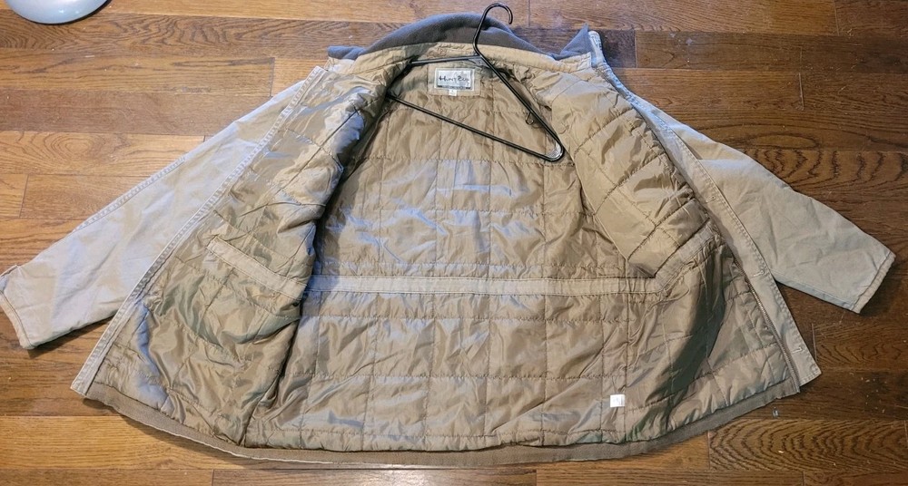 Hunt Bum Original Deer Gear Brown Jacket Size Large