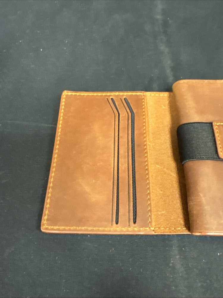 Code 118 Leather Case For Wallet Chestnut