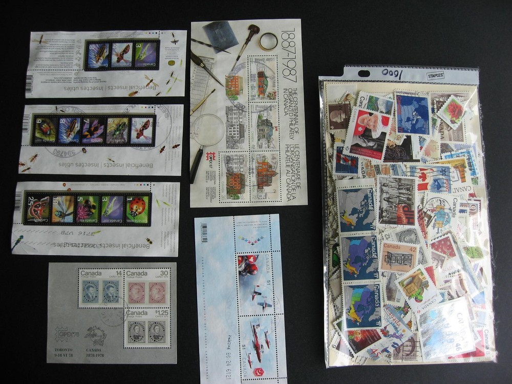 Canada colossal mixture (duplicates,mixed cond) 1000 +SS 35% comems ,65% defins