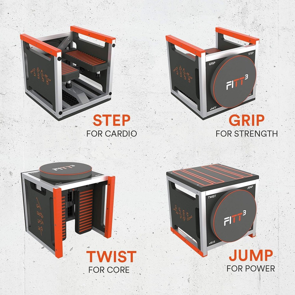 NEW FITT CUBE COMPACT MULTI-GYM CUBE-ORANGE