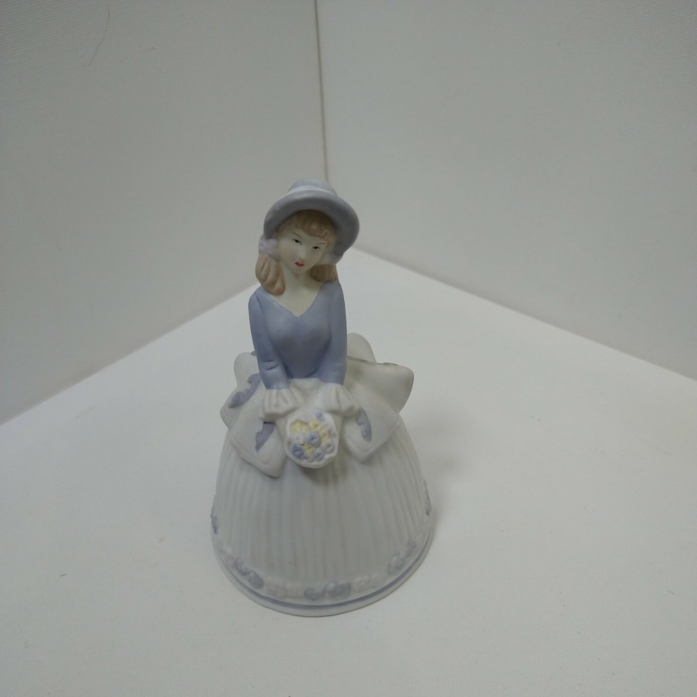 Vintage Bell Girl Excellent Condition Ceramic