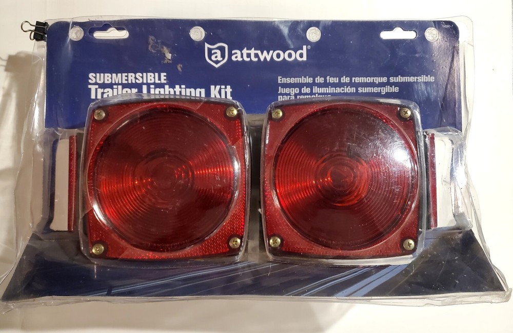 Attwood 14060-7 Submersible Multi-Function Trailer Light Kit, Retail Package 🆕
