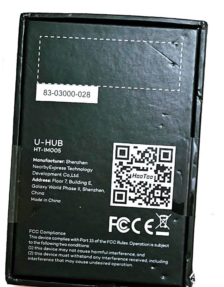 HooToo Iphone U-Hub HT-IM005