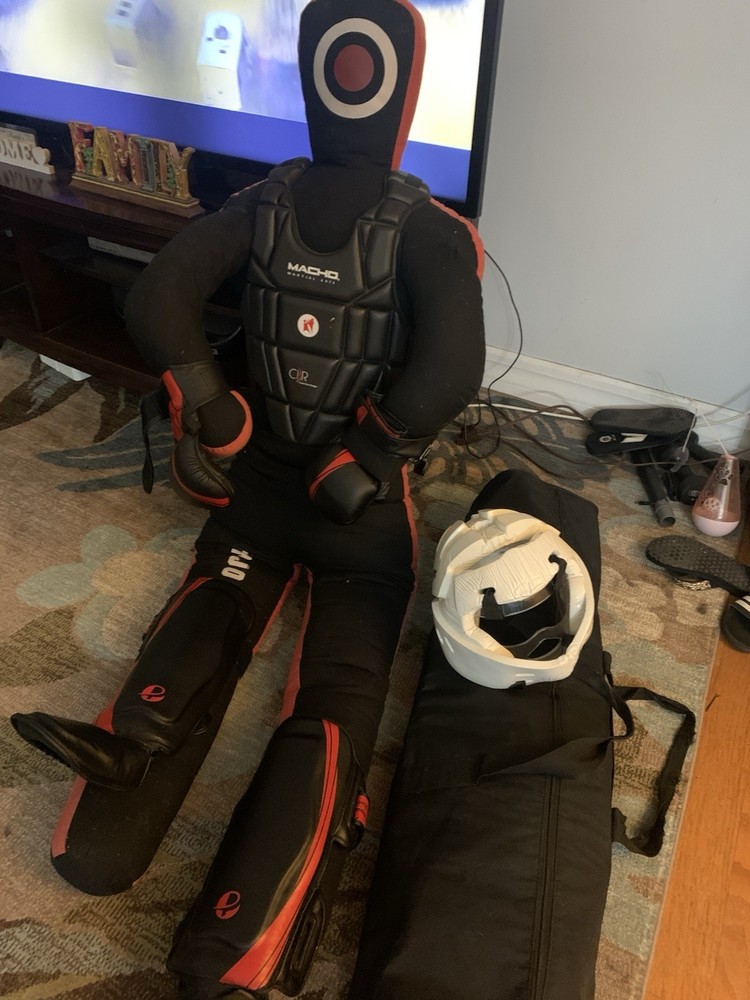 Mixed Martial Arts Training Dummy And Sparring Gear