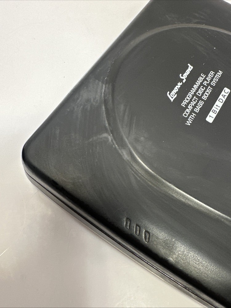 Lenoxx Sound Programmable Compact Disc Player Model CD-51 AC/DC Plug In