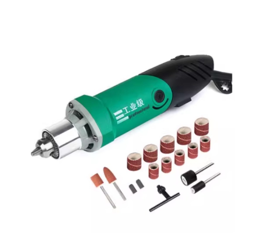 High-power Electric Grinder; Compact Handheld Jade Carving Tool; Angle Grinder