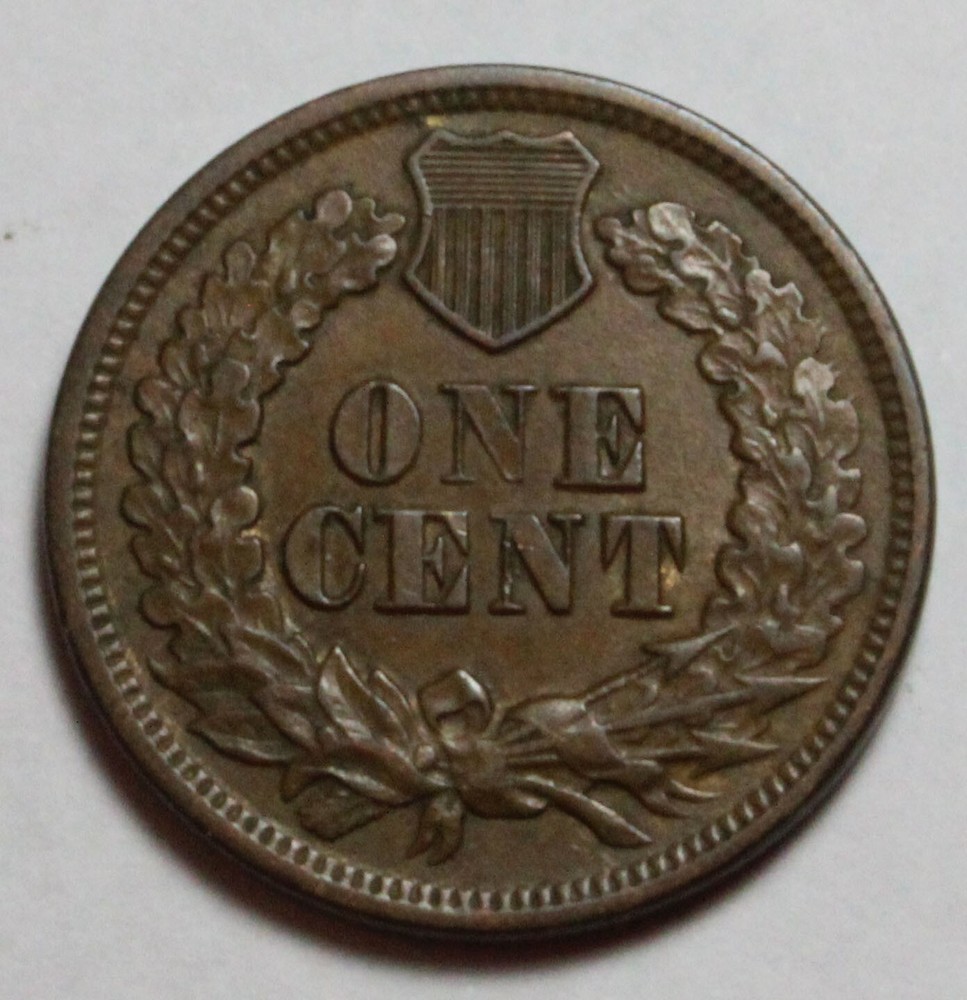 1864 W/ L Indian Head Cent UR42