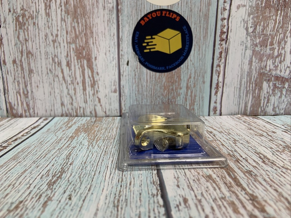 Crescent Sash Lock Bright Brass Security Hardware double hung window