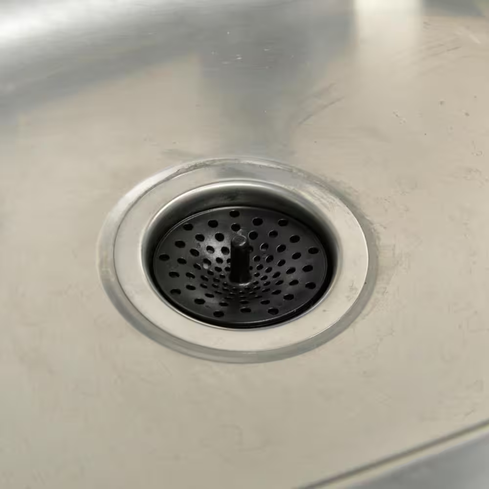 Black Concave Garbage Disposal Strainer