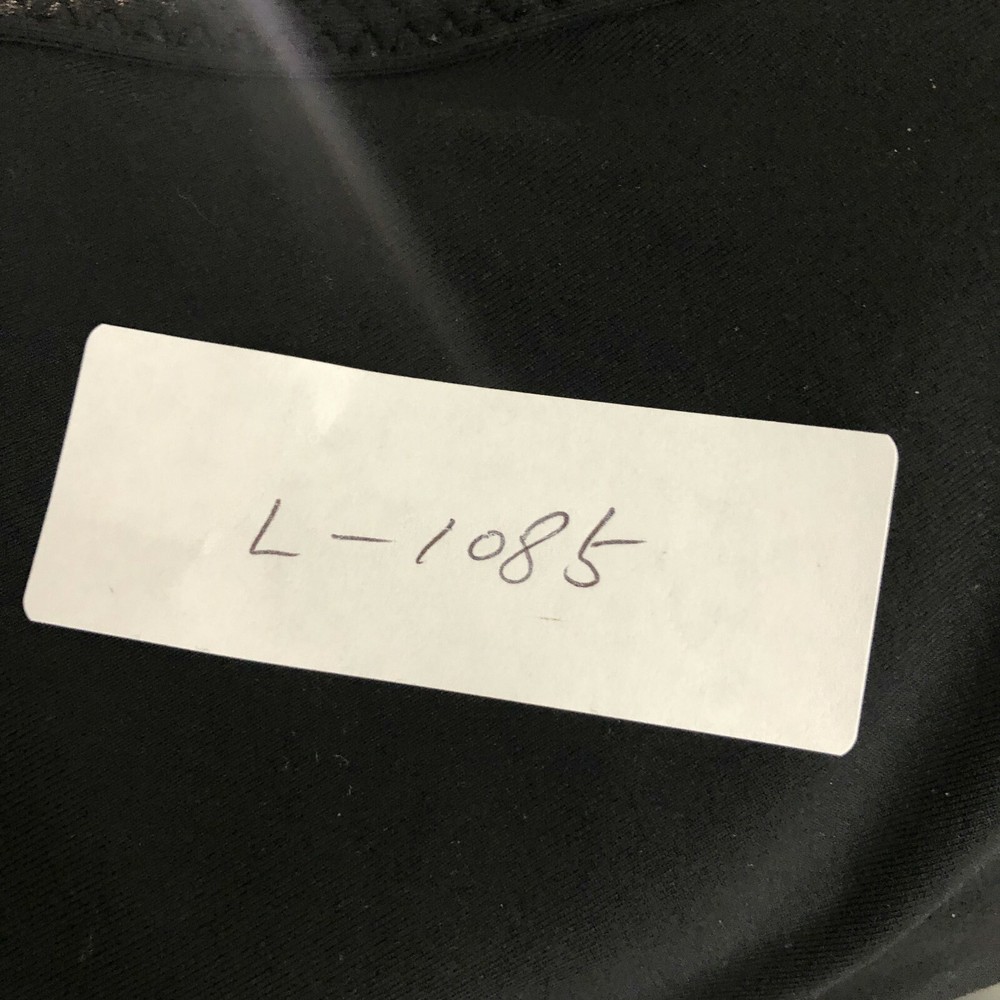 Lululemon Pace Crop Leggings Size 4 Pants Black Solid Flawed Athletic L-1085