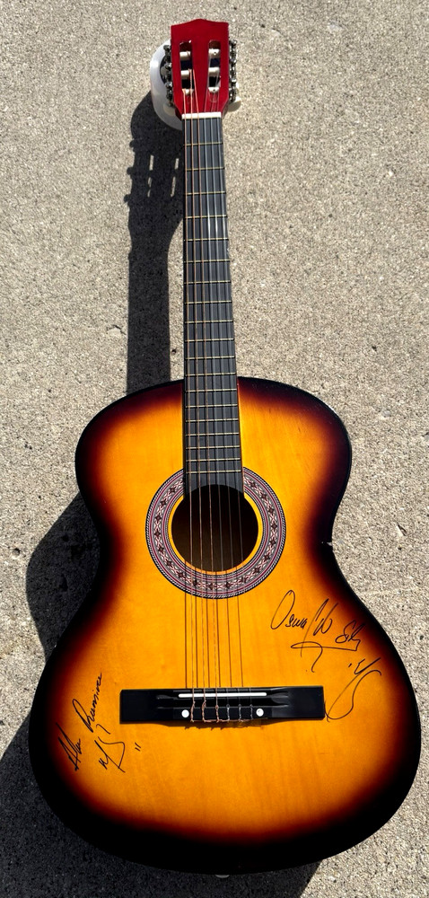 BANDA MS SIGNED Acoustic Guitar JSA LETTER AUTHENTICITY