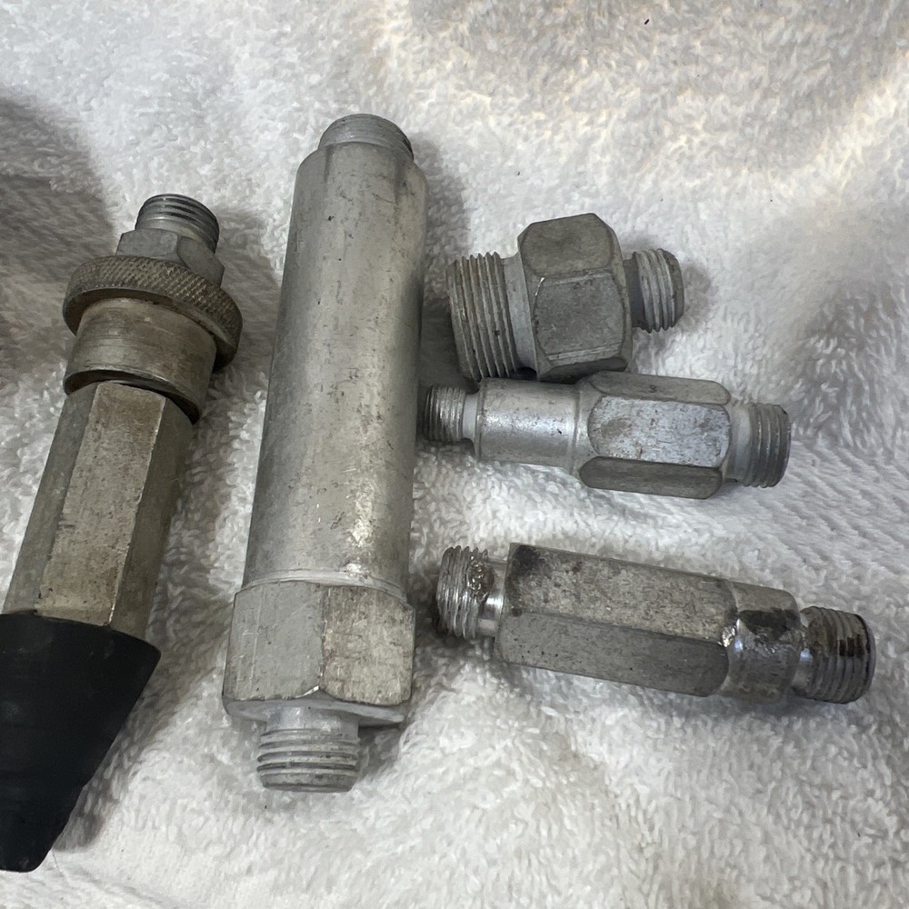 Vintage Compression Tester With Metal Box And Accessories