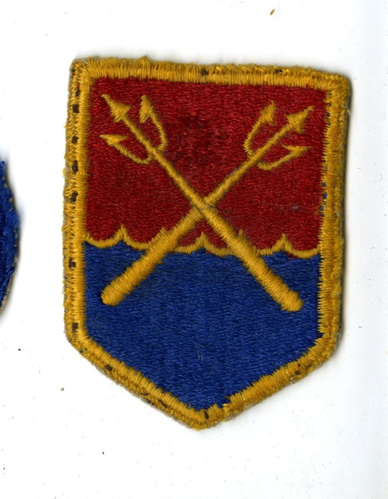 Eastern Defense Command White Back Patch WWII Vintage