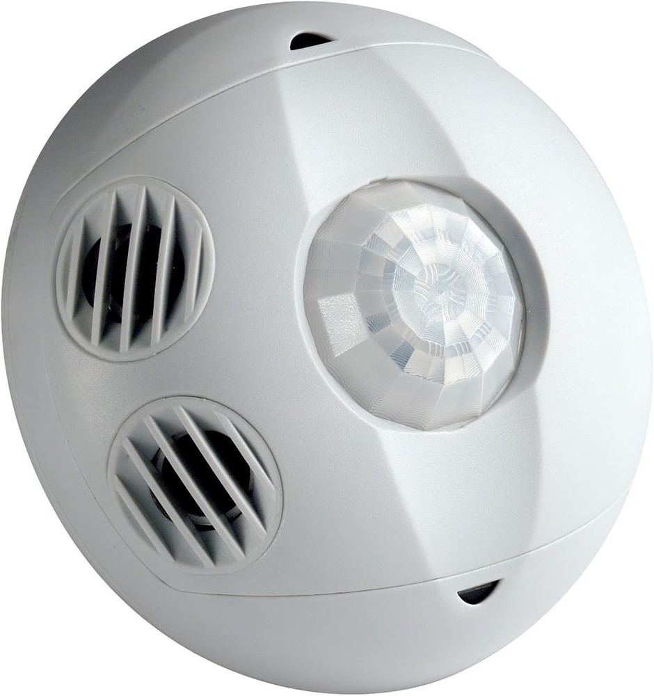 Multi-Tech Ceiling Mount Occupancy Sensor, 180° Coverage, Self-Adjusting