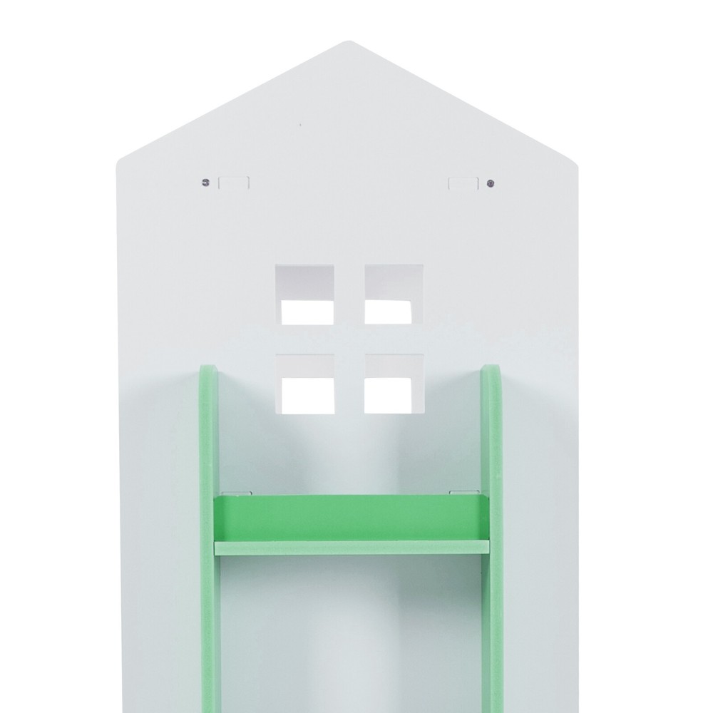 360° Rotating Bookshelf 4-Tier Bookcase Storage Shelf /Freestanding Display Rack