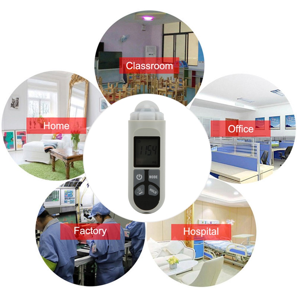 Light Meter Wide Range High Accuracy LCD Screen Backlit Display Easy Reading