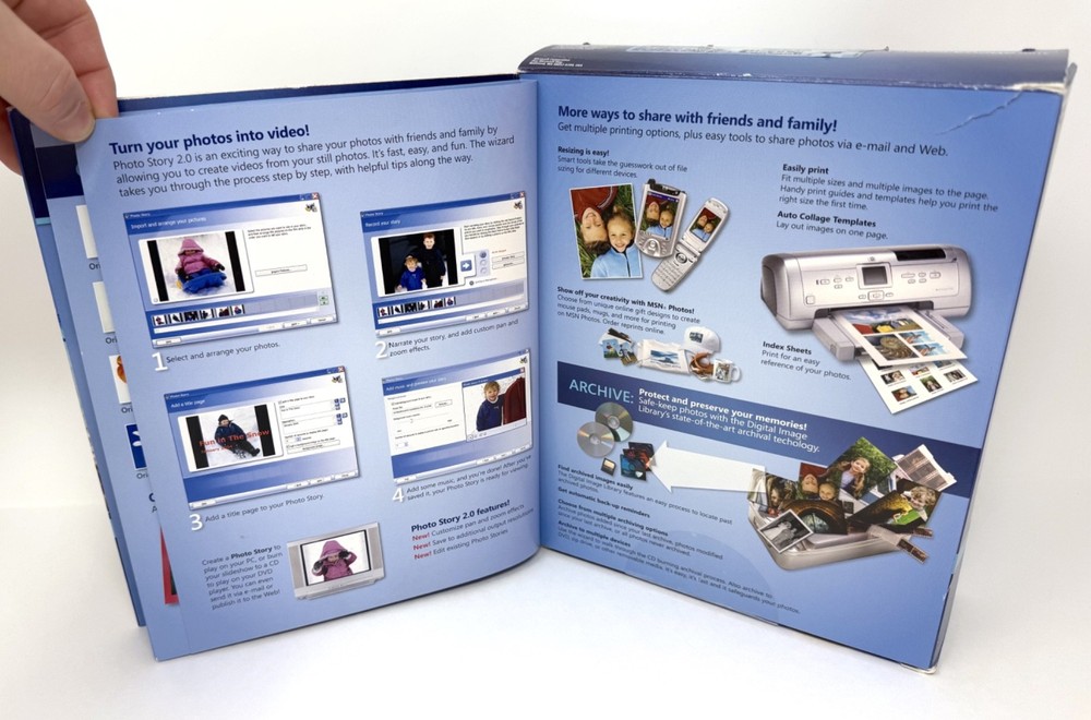 Microsoft Digital Image Suite 10 DVD & User's Manual - For Windows XP 2000 ME 98