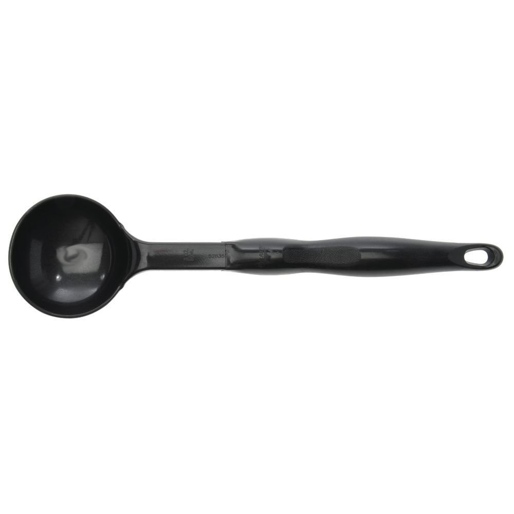 Vollrath Round Black Nylon 3 Oz. Solid Spoodle