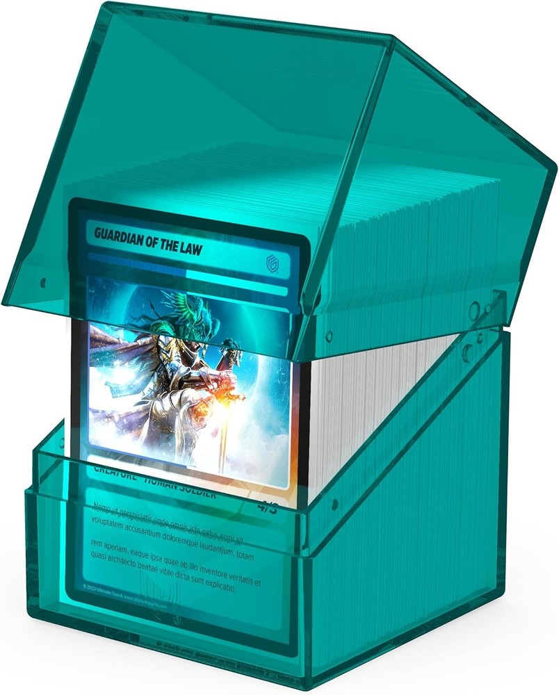 Ultimate Guard Boulder 100+ Clear - Malachite